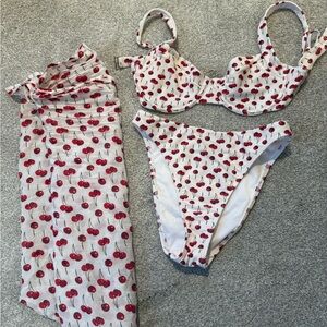 Cherry Bikini & Sarong